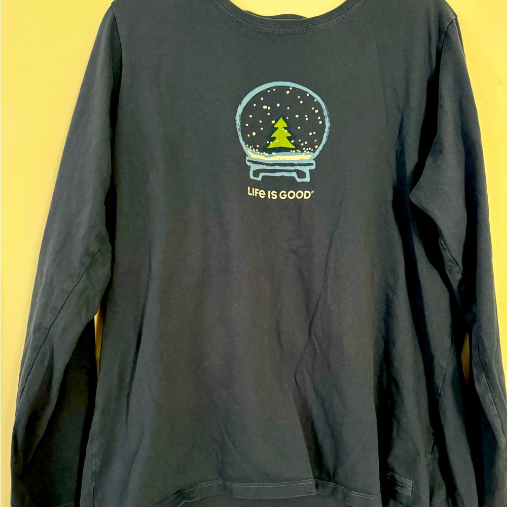 Life is Good crusher tee